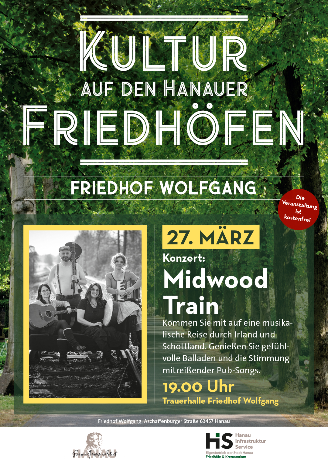 Kulturfriedhof 2026- Midwoodtrain