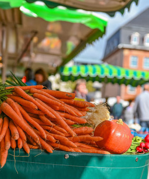 Der Hanauer Wochenmarkt fällt am 25. Juni wegen der Special Olympics Landesspiele aus. 